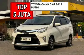 TOYOTA CALYA G AT 2018 PUTIH PROMO MURAH DP MINIM 5 JUTA