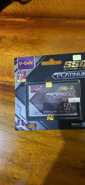 Ssd sata 3 512 Vgen New Baru