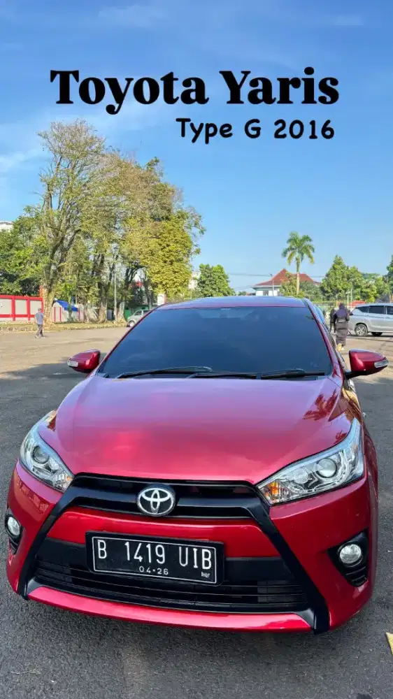 Toyota Yaris Tipe G 2016 Manual