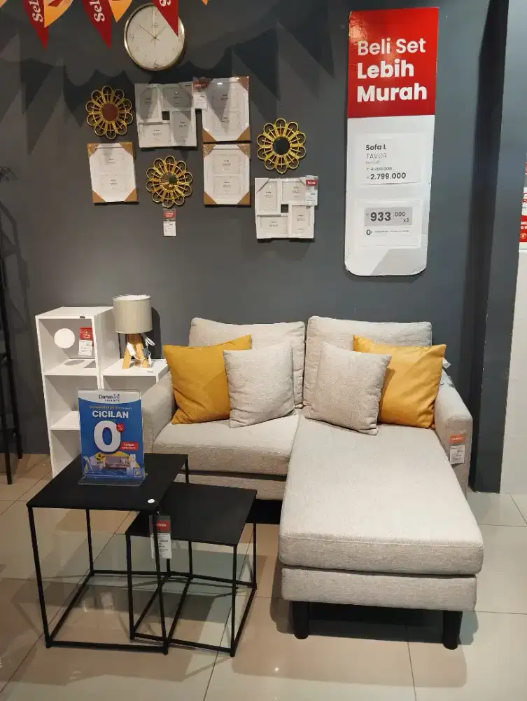 Sofa L tavor by selma