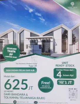 Cluster mewah nempel parameter Utara Bandara di Nine Tree Residence