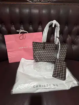 Christy NG Russo Medium Tote Bag Chestnut brown Original