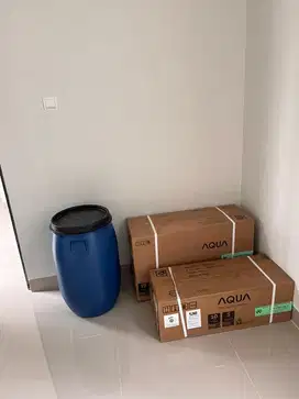 DIJUAL AC AQUA 1 PK BARU 100% MASIH SEGEL NEGO