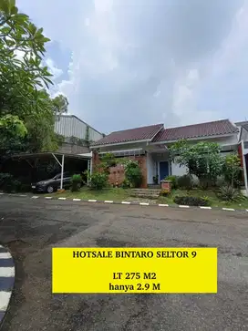 HOTSALE RUMAH CANTIK YG HOMIE PERMATA BINTARO SEKTOR 9 TRULEK TITIHAN