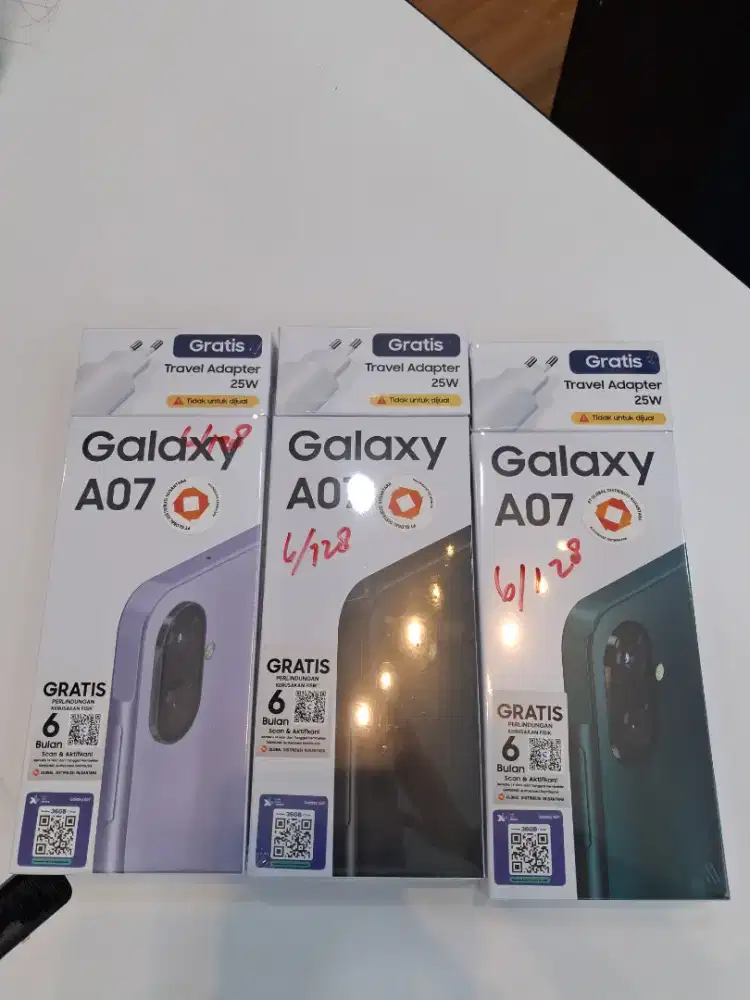 Samsung A07 ram 6/256gb