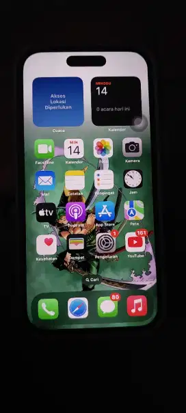Dijual iphone 15 128Gb warna hijau
