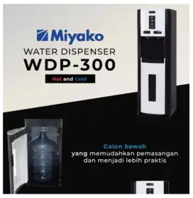 Miyako Galon bawah Hot & cool WDP300