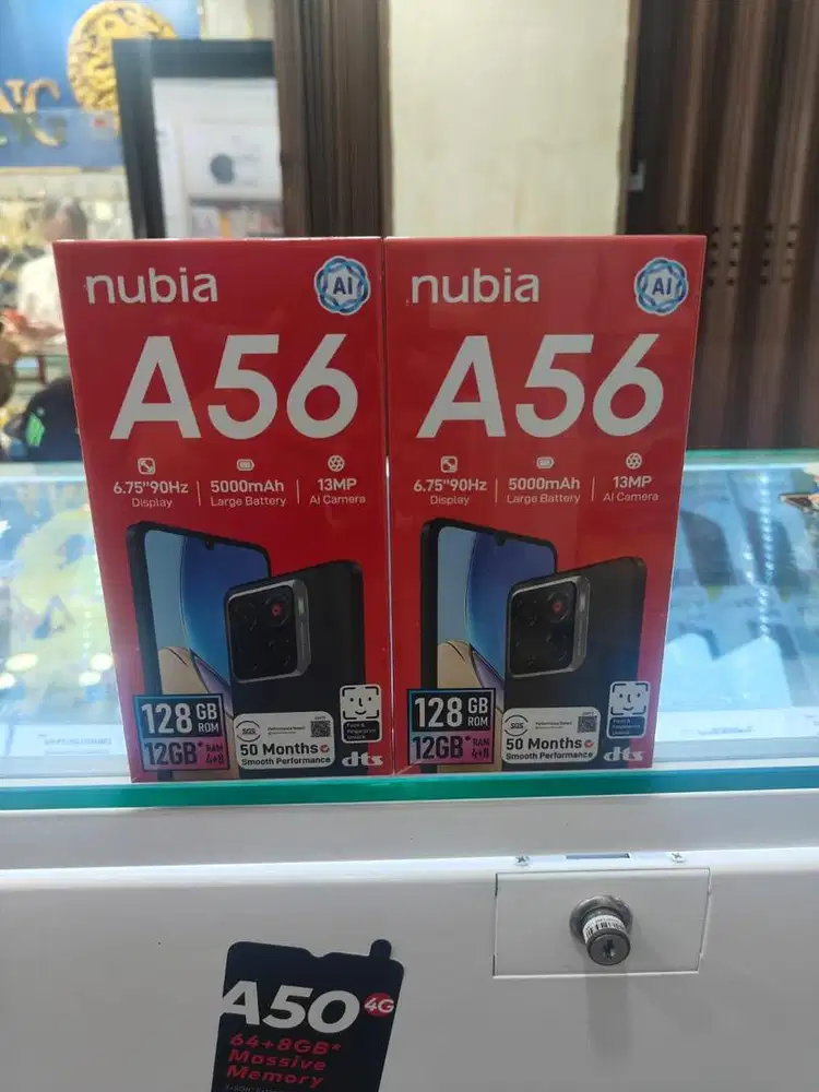 PROMO !!! NUBIA A56(12/128) NEW GARANSI RESMI