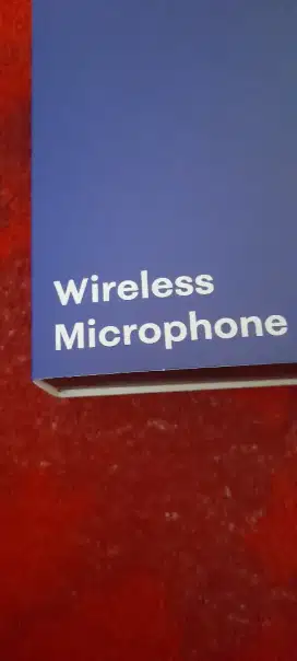 Dijual Wireless Microphone Clip-On (Lavalier) + Receiver