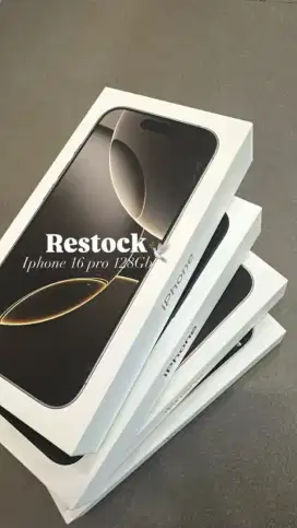 READY STOK IPHONE 16 PRO GARANSI IBOX
