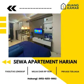 Sewa apartement harian/transit di tangerang termurah