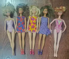Mainan Anak  Barbie Original 5 pcs