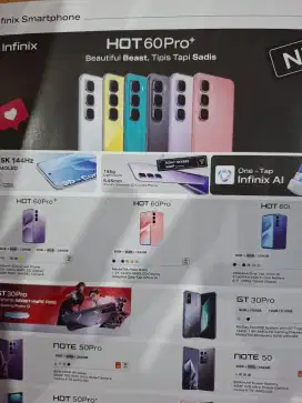Infinix hot 60pro+ bisa dicicil tanpa dp