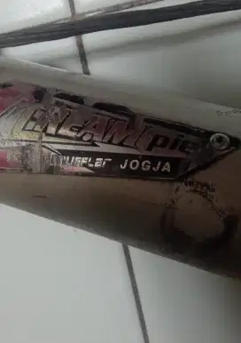 Knalpot racing creamy pie
