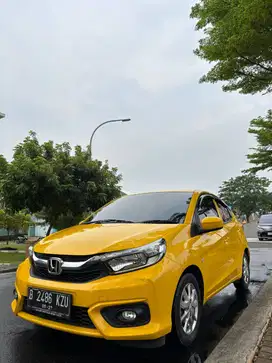 Honda Brio 1.2 Tipe E CVT Matic Kuning Yellow 2022