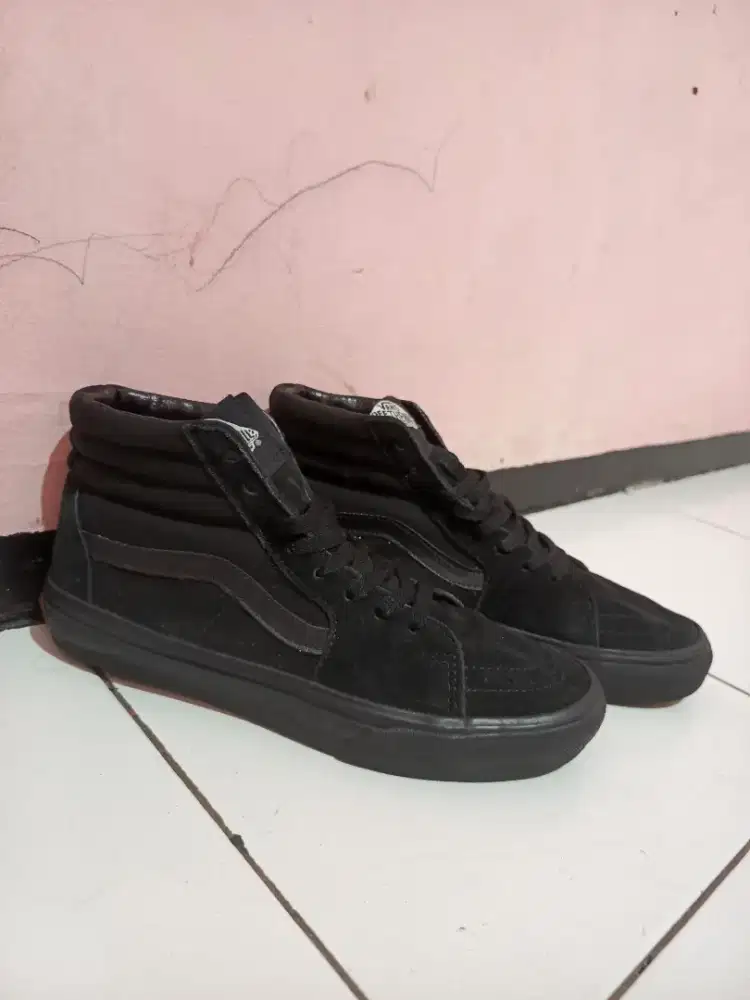 Vans Sk8 Hi Full Black Japan Market size 41 (26cm)