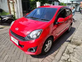 DAIHATSU AYLA 1.0 X MANUAL 2018 MERAH SURABAYA