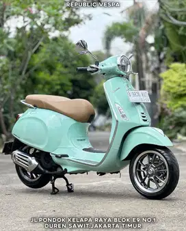 PIAGGIO VESPA PRIMAVERA S150 IGET ABS TH 2020 WARNA GREEN RELAX