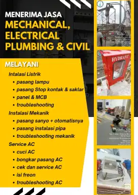 Menerima jasa service, Mekanik, listrik,AC