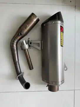 KNALPOT AKRAPOVIC XMAX MADE IN SLOVENIA ORIGINAL KONDISI SANGAT BAIK