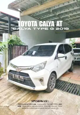 Toyota Calya G 2018 matic