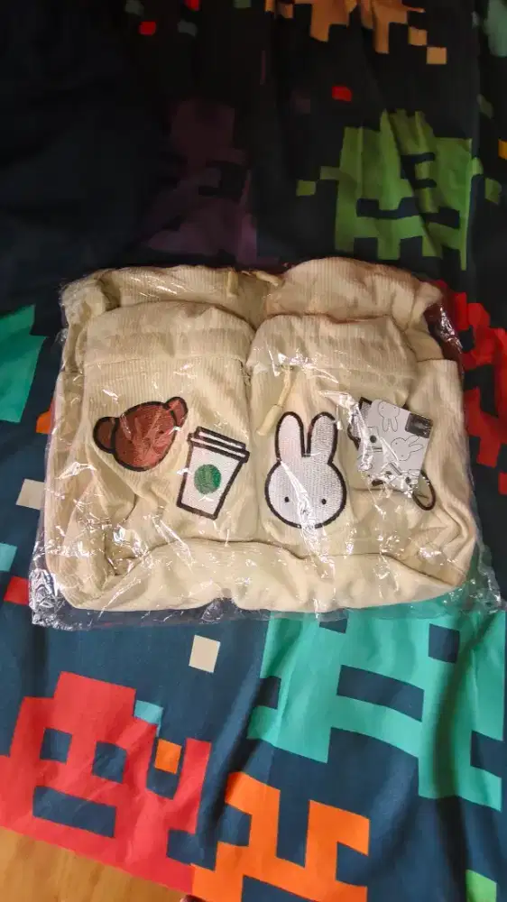 Tas Totebag Starbucks Miffy