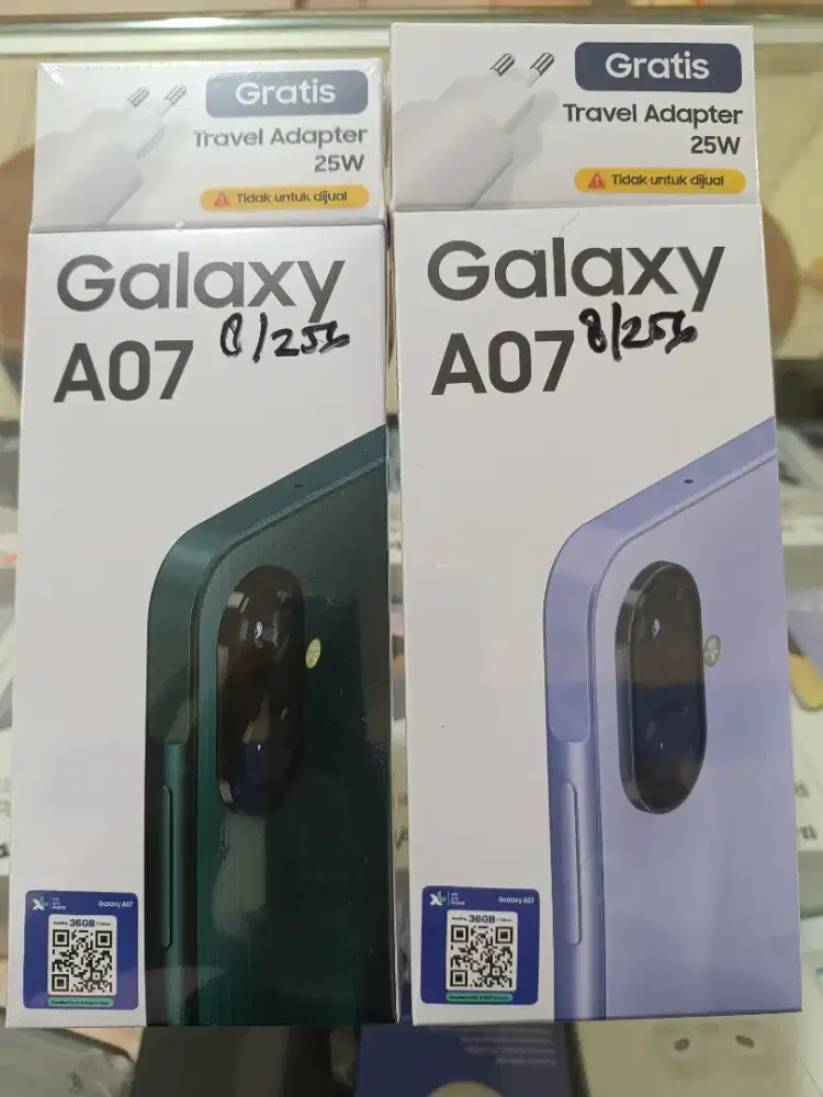 NEW Samsung A07 8/256 garansi resmi