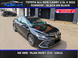 SUNROOF Km=38rb Bunga=4,5% PAJAK=2026 GANJIL TOYOTA Camry 2.5 V 2022