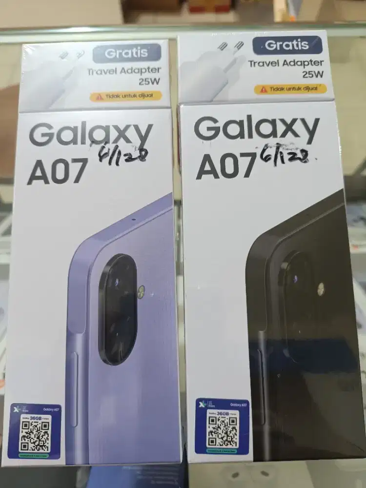 NEW Samsung A07 6/128 garansi resmj