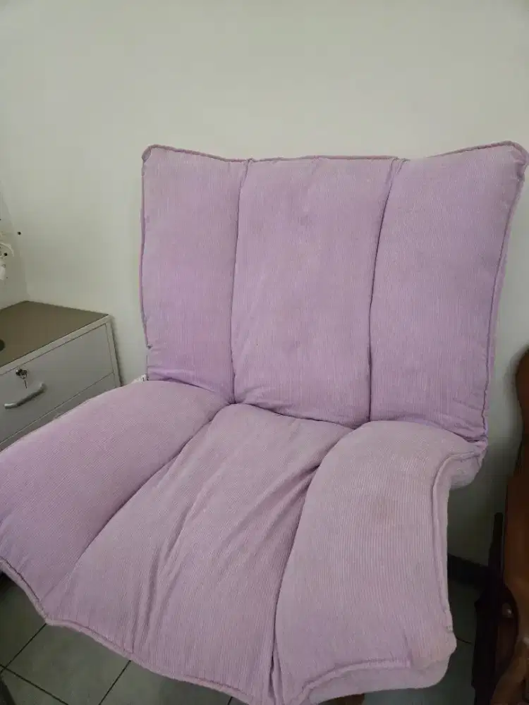 Sofa bed light purple