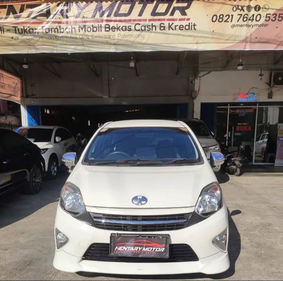 Agya S TRD Automatic Putih Tahun 2017 Irit Terawat Baru Termurah