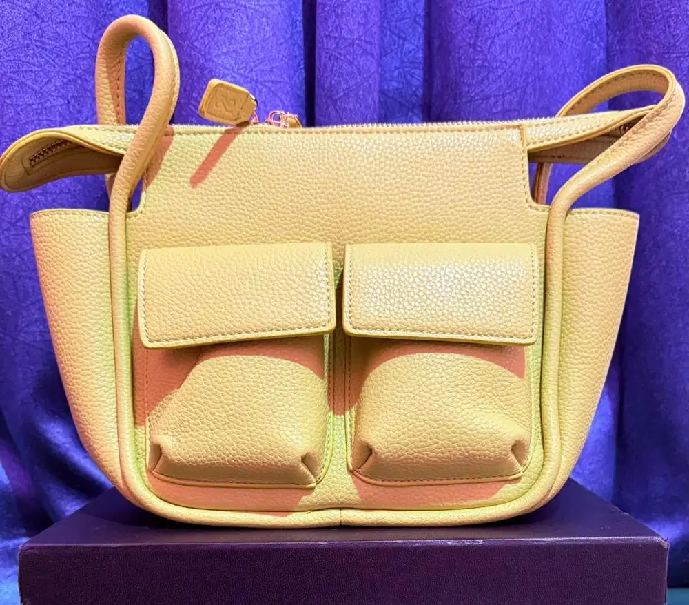 Little bunny 2 pocket hijau