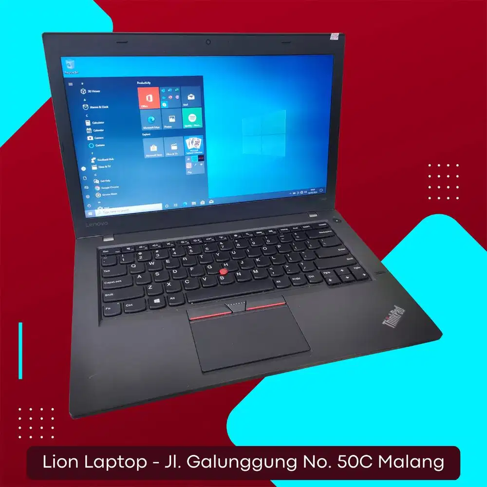 RAM 8GB Core i5 SSD 256GB Lenovo Thinkpad T460 [14/09]