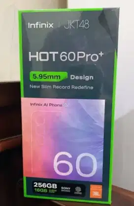 Infinix hot 60 pro plus layar lengkung 8/256