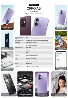 Oppo A5i promo baru garansi resmi