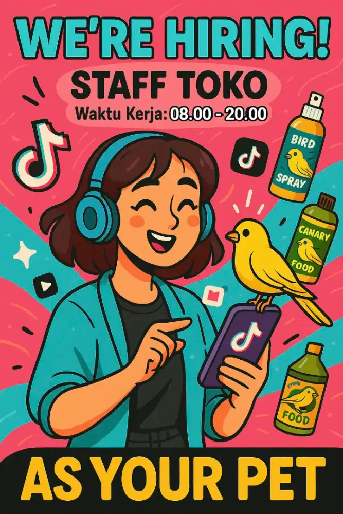 Dibutuhkan Admin Toko