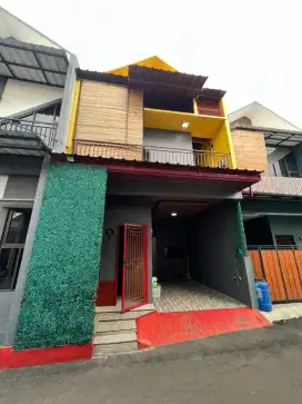 Dikontrakan Rumah 2 Lantai Tinggal Jalan Kaki Ke Stasiun Pondok Rajeg
