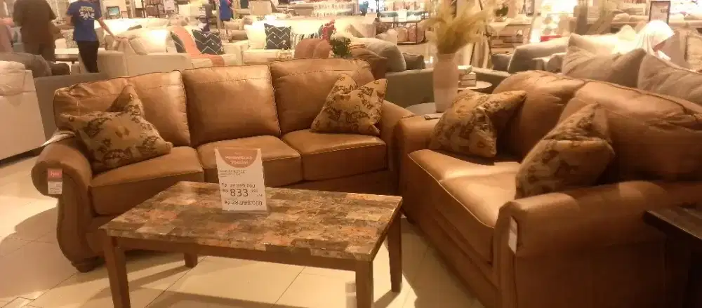 cicilan kredit sofa Ashley set dibogor