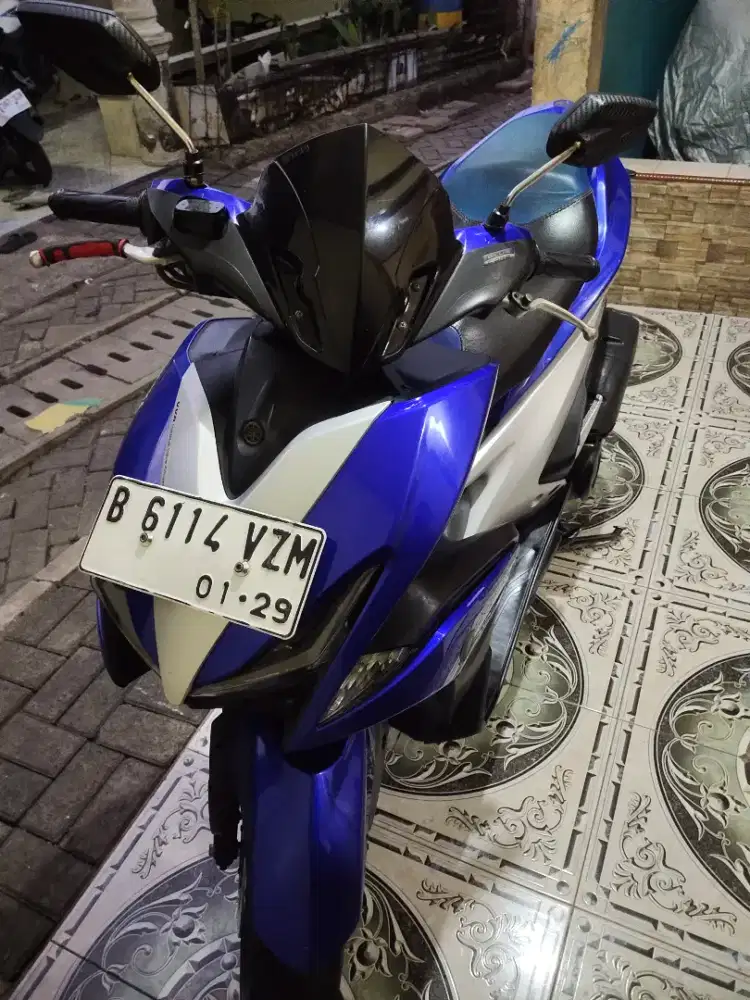 Yamaha Aerox 2017 tipe R ss lengkap pajak hidup