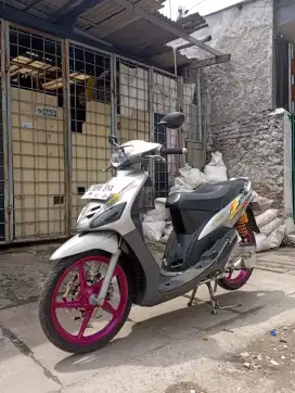 Yamaha Mio Sporty 2007 Silver Ganteng Joss Mulus