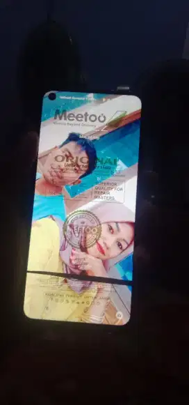 Oppo a15s LCD baru ganti