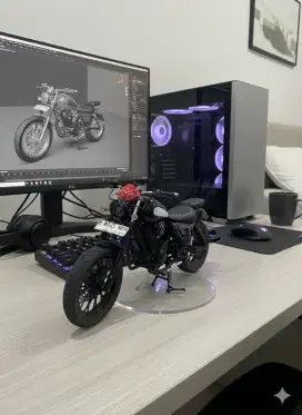 Custom Bobber basic megapro Up Tiger