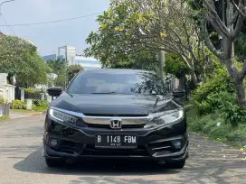 Honda Civic Turbo Sedan cvt 2017 Hitam NEGO SAMPE JADI