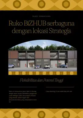Ruko berlokasi strategis di cikarang