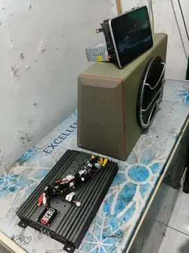 1 set audio subwoofer