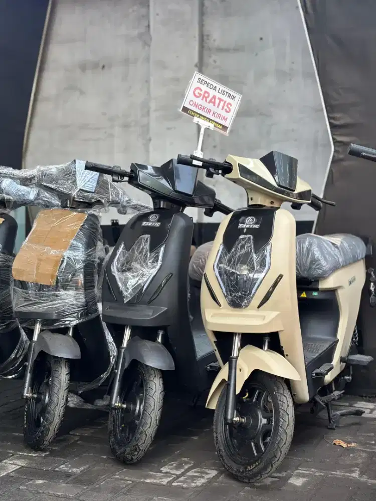 SEPEDA LISTRIK MULAI 3 JUTA