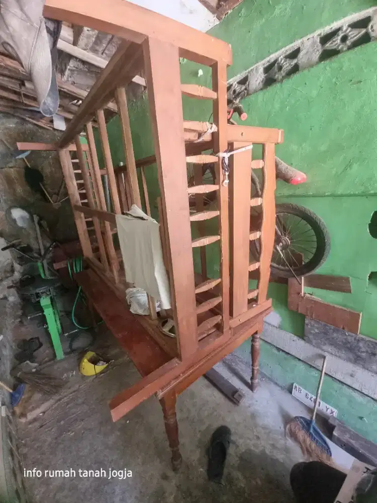 Jual meja jati dan dipan harga borong