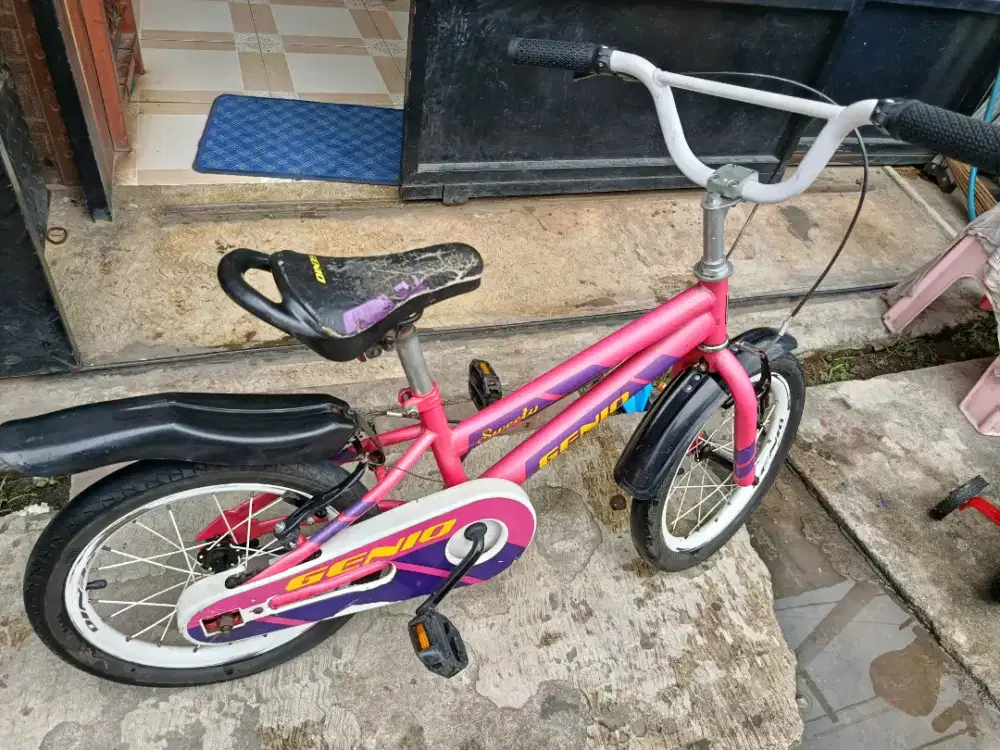 jual sepeda anak cewek 16 Merk GENIO