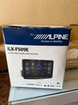 Alpine iLX-F509E, kaya baru.. pake baru satu tahun.