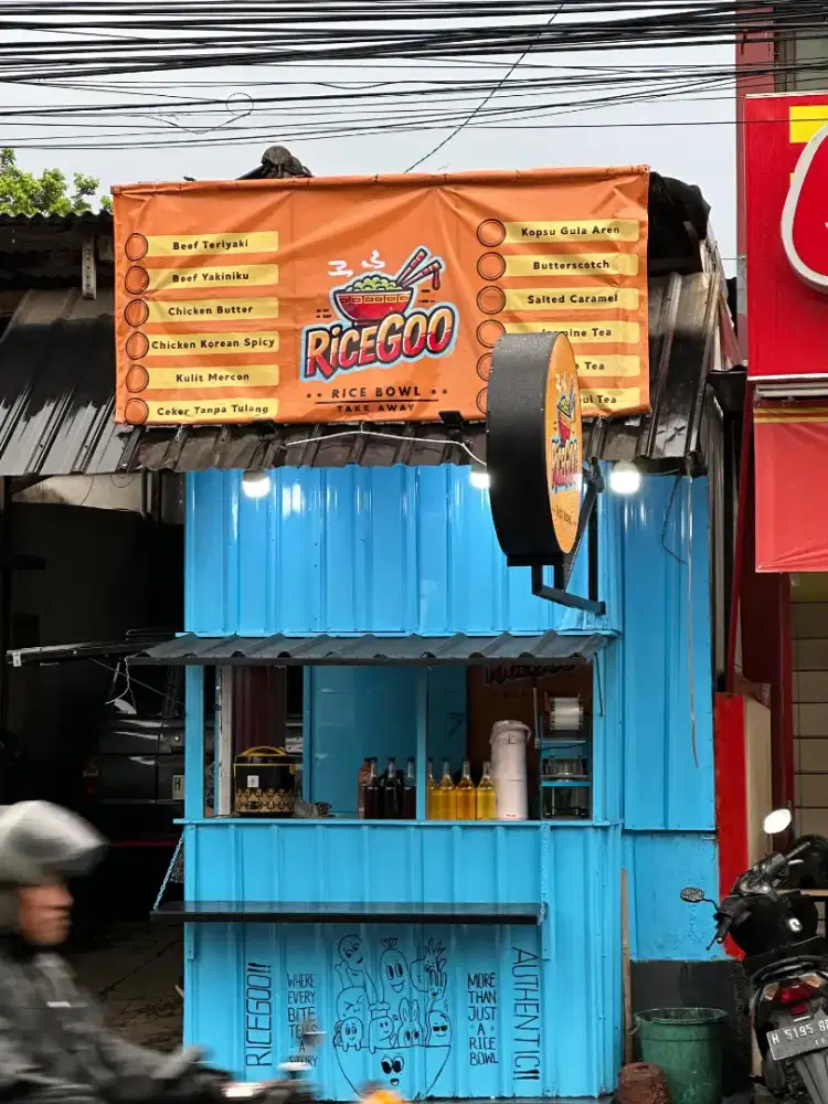 Lapak Tempat Usaha (Kontainer) Daerah Tembalang